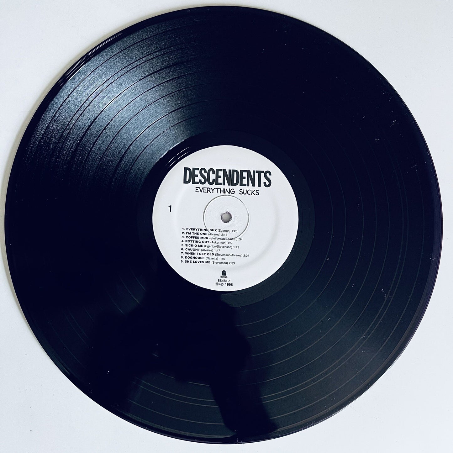 Descendents EVERYTHING SUCKS Color Vinyl LP 180g Record UNPLAYED