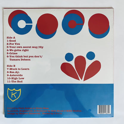 Coco PLAY DRUMS & BASS Vinyl LP Record NEW K Records SEALED