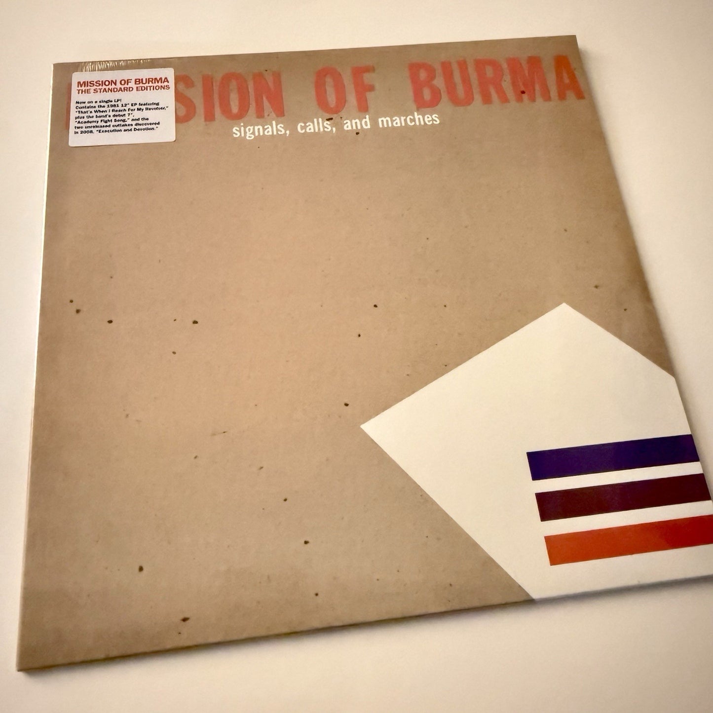Mission of Burma SIGNALS CALL & MARCHES Black Vinyl LP Record NEW Sealed
