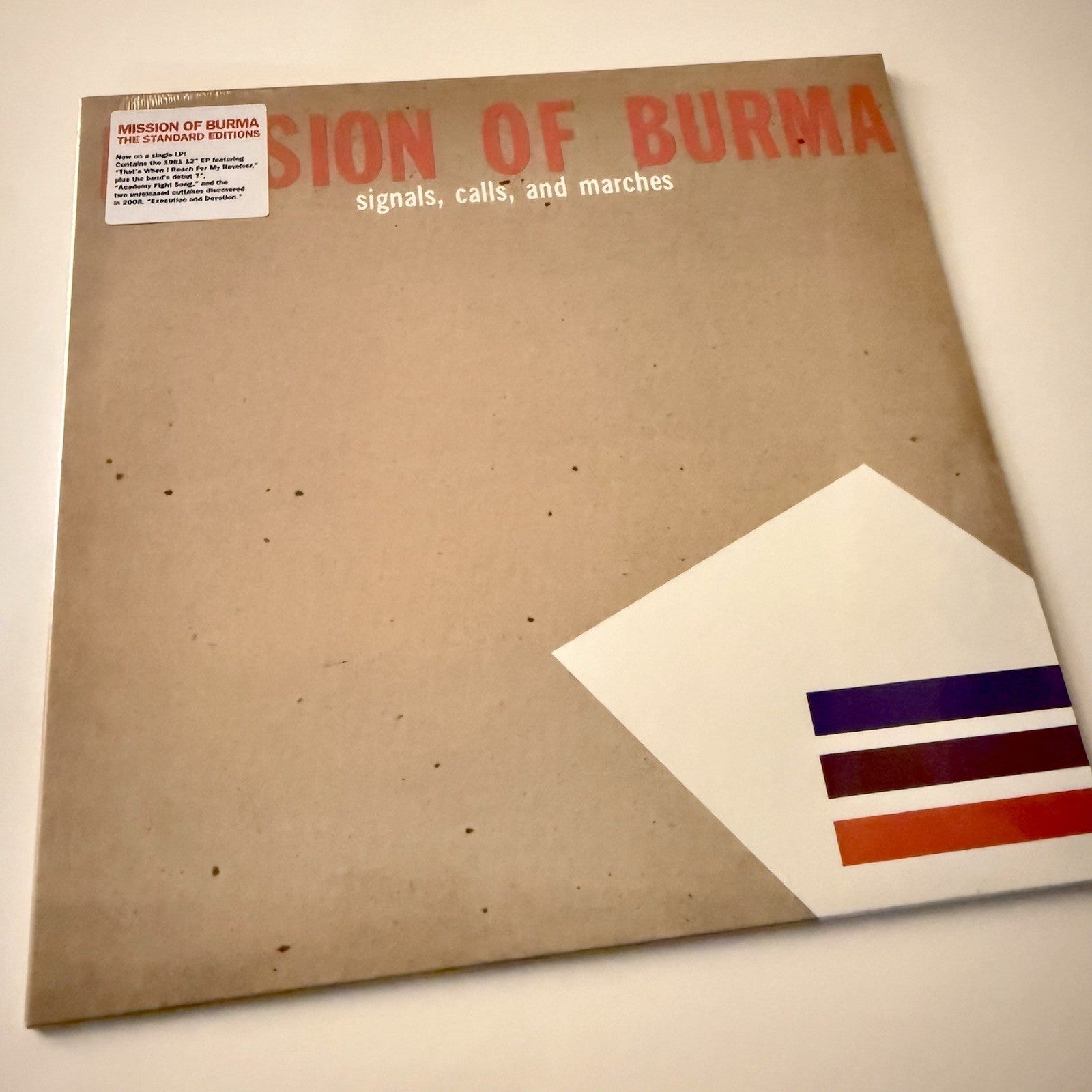 Mission of Burma SIGNALS CALL & MARCHES Black Vinyl LP Record NEW Sealed
