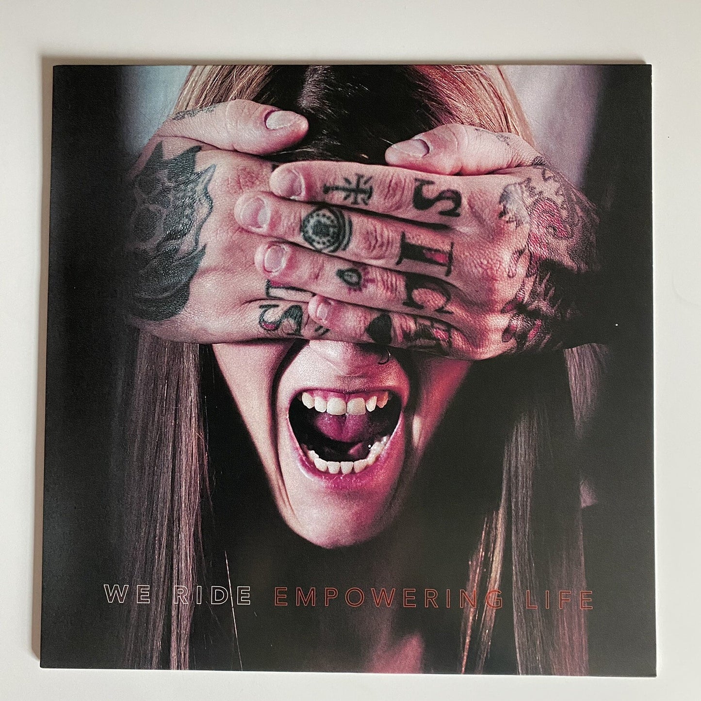 We Ride ‎EMPOWERING LIFE Clear Vinyl LP Record M/NM