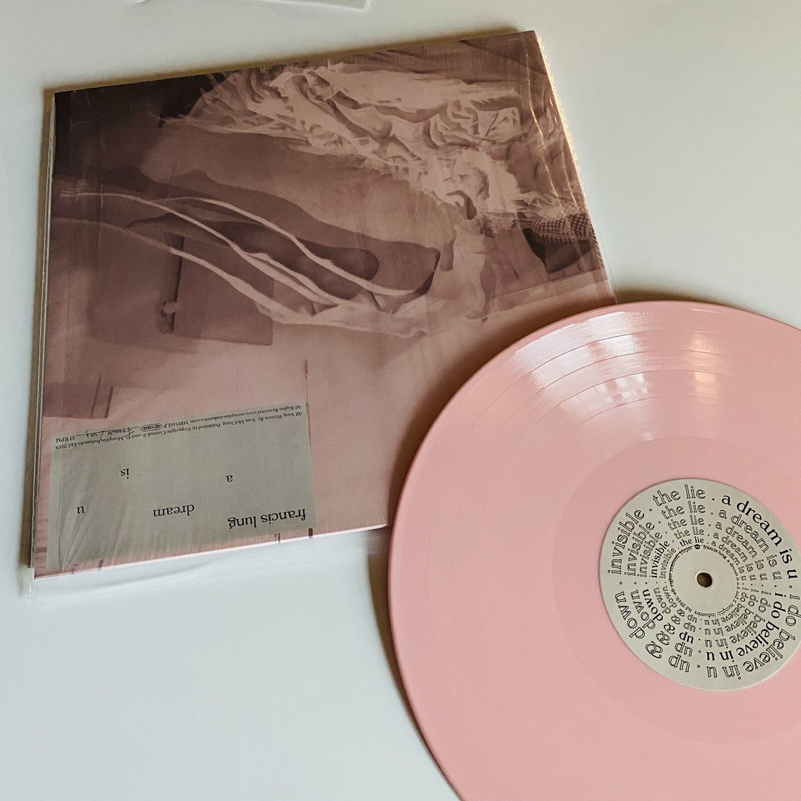 Francis Lung A DREAM IS NOW Color Vinyl LP Record NEW NM