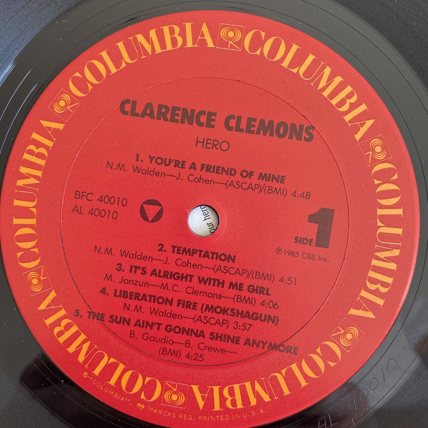Clarence Clemons + Earl King BUNDLE Vinyl LP Record VG+