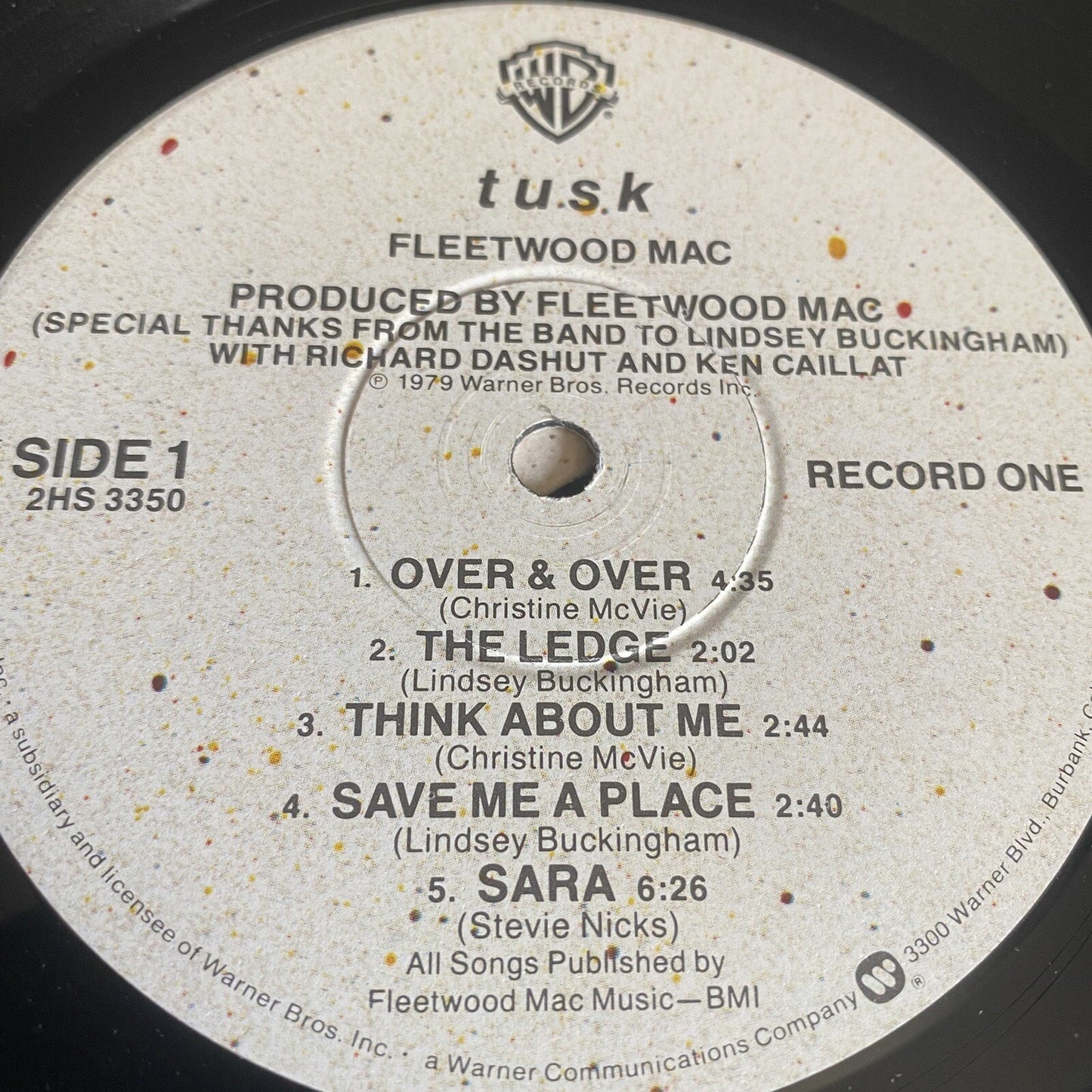 Fleetwood Mac TUSK Vinyl 2xLP Record VG+