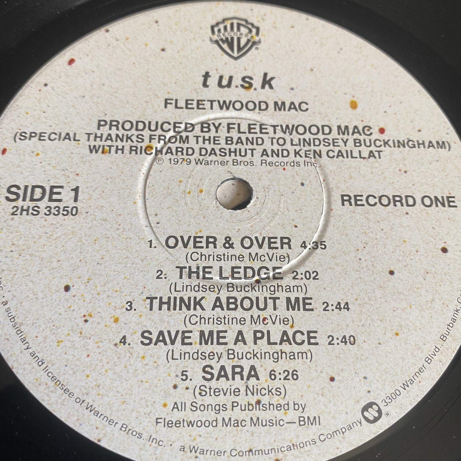 Fleetwood Mac TUSK Vinyl 2xLP Record VG+