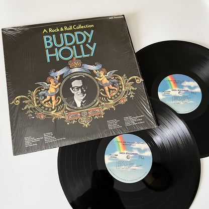 Buddy Holly A ROCK & ROLL COLLECTION Vinyl 2xLP Records VG+