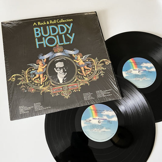 Buddy Holly A ROCK & ROLL COLLECTION Vinyl 2xLP Records VG+