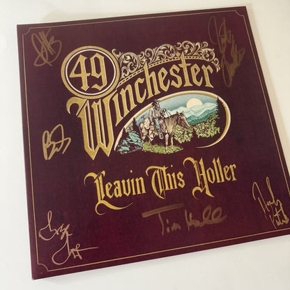 49 Winchester LEAVIN THIS HOLLER Color Vinyl LP Record NEW Signed by all six