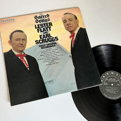 Flatt & Scruggs Sacred Songs 33 RPM LP Record Harmony 1967 HS 11202 Y