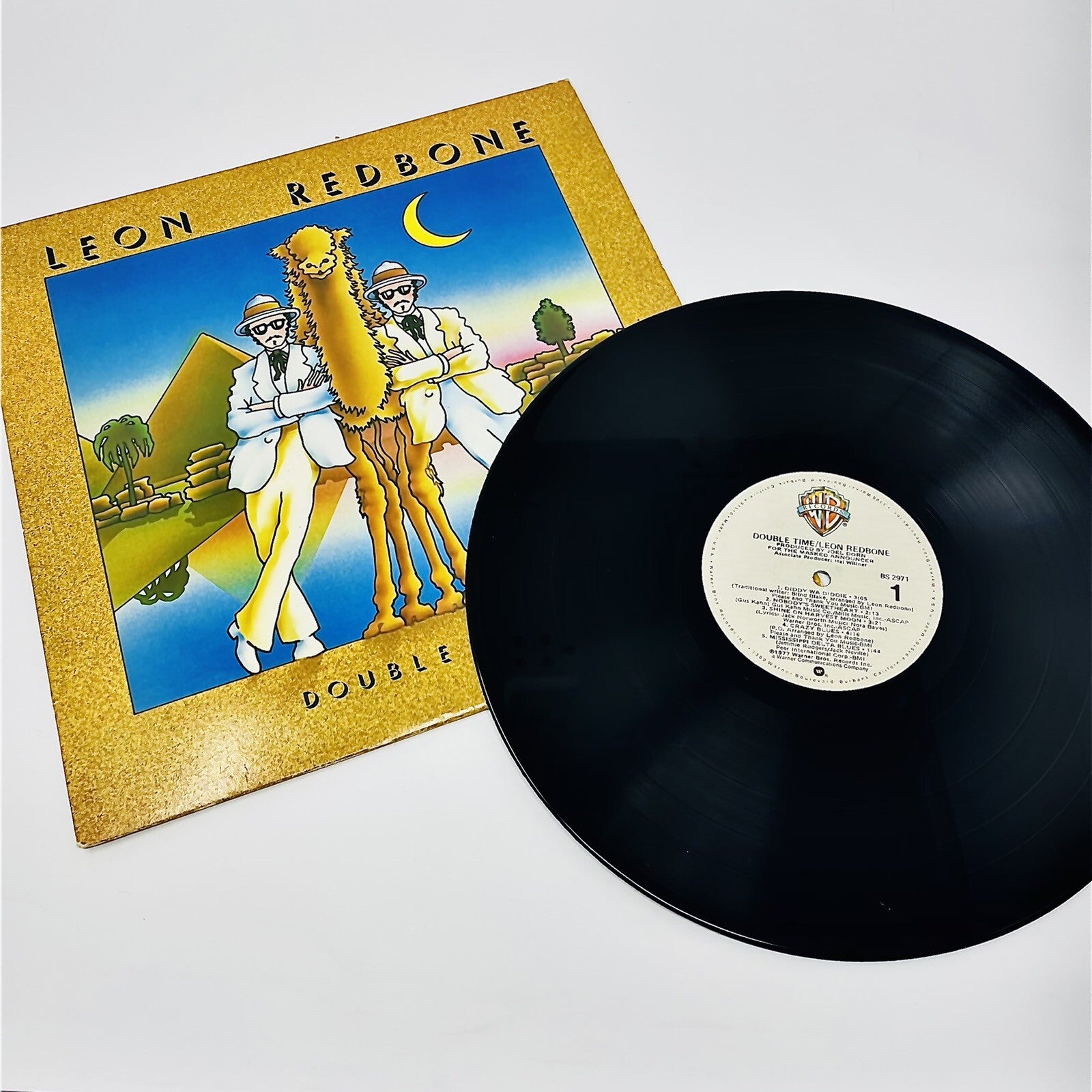 LEON REDBONE DOUBLE TIME  1977 VINYL LP WARNER BROTHERS RECORDS DELTA BLUES