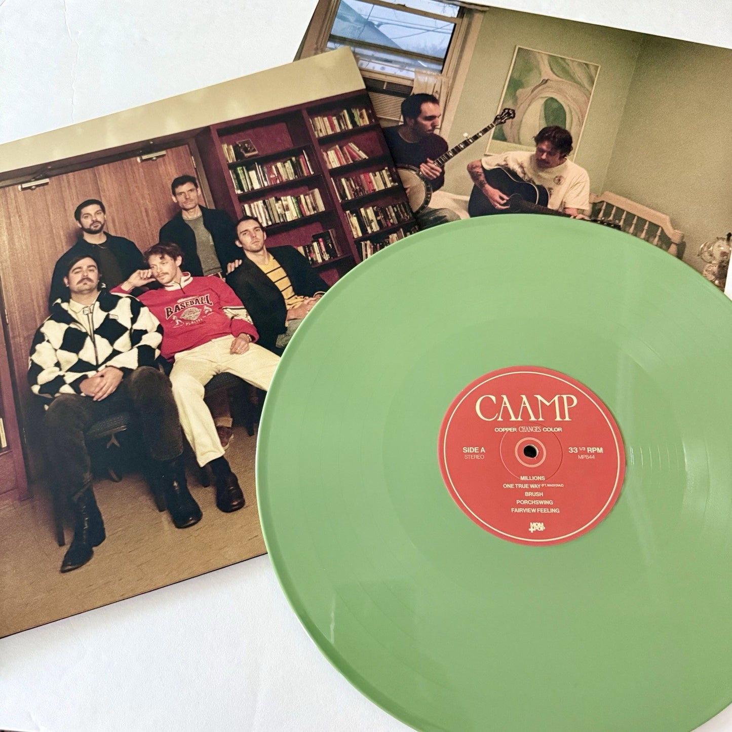 Cammp COPPER CHANGES COLOR Green Vinyl LP Record GATEFOLD New