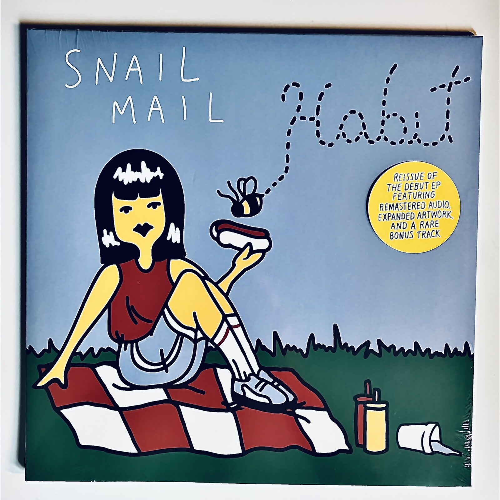 Snail Mail HABIT Vinyl LP Record NEW Sealed + BONUS TRACK