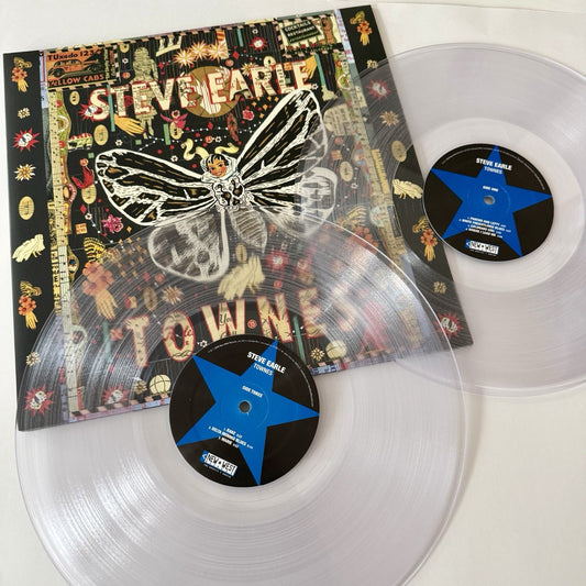Steve Earle TOWNES Color Vinyl 2xLP Record NEW