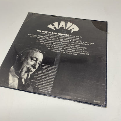 Hair, Soundtrack, The Ray Bloch Singers, Ambassador Records S 98084, SEALED