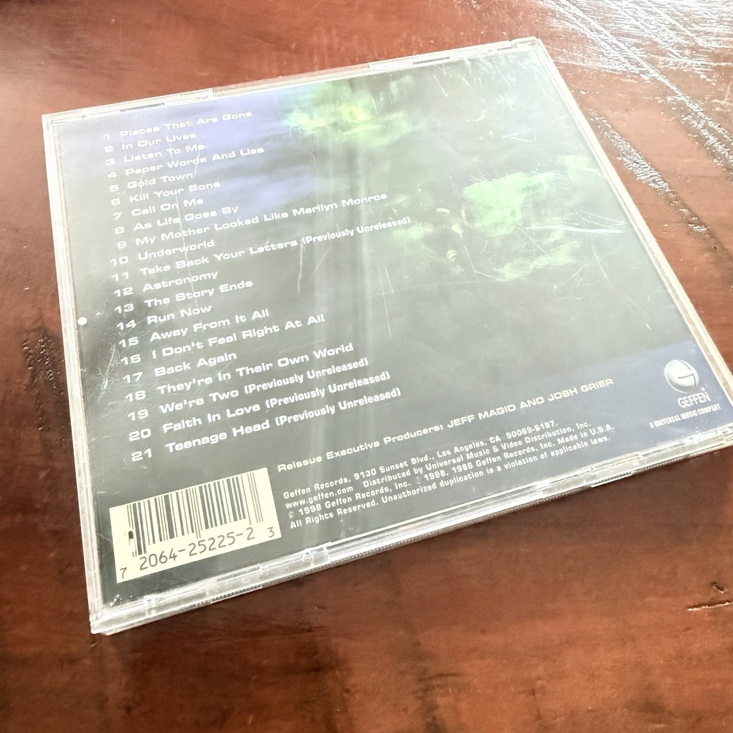 Tommy Keene SONGS FROM THE FILM Extended Version CD Compact Disc EXCELLENT