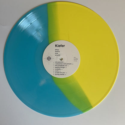 Kiefer WHEN THERE'S LOVE AROUND Color Vinyl 2xLP Records NEW Mint