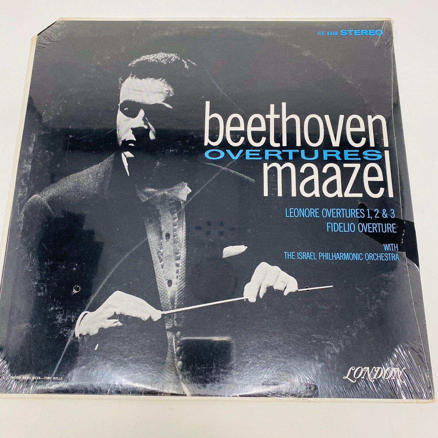 Beethoven Overtures MAAZEL Vinyl LP Record CS 6328 SEALED