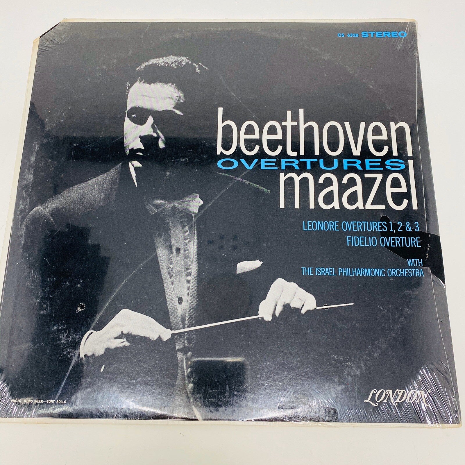 Beethoven Overtures MAAZEL Vinyl LP Record CS 6328 SEALED