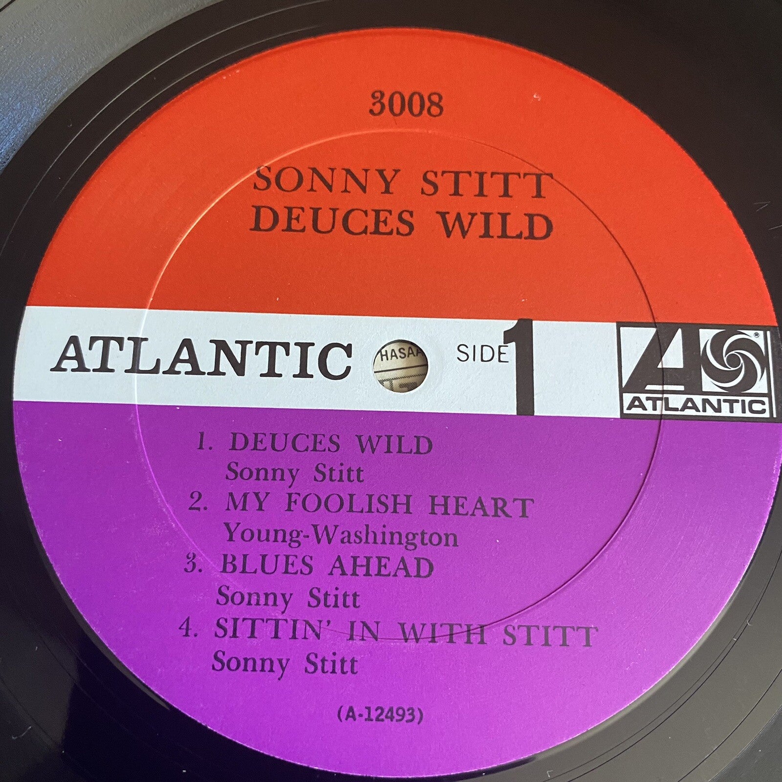 Sonny Stitt DEUCES WILD Vinyl Mono LP Record A-12493 VG+