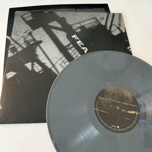 Fear Factory CONCRETE Color Vinyl LP Record NEW Re