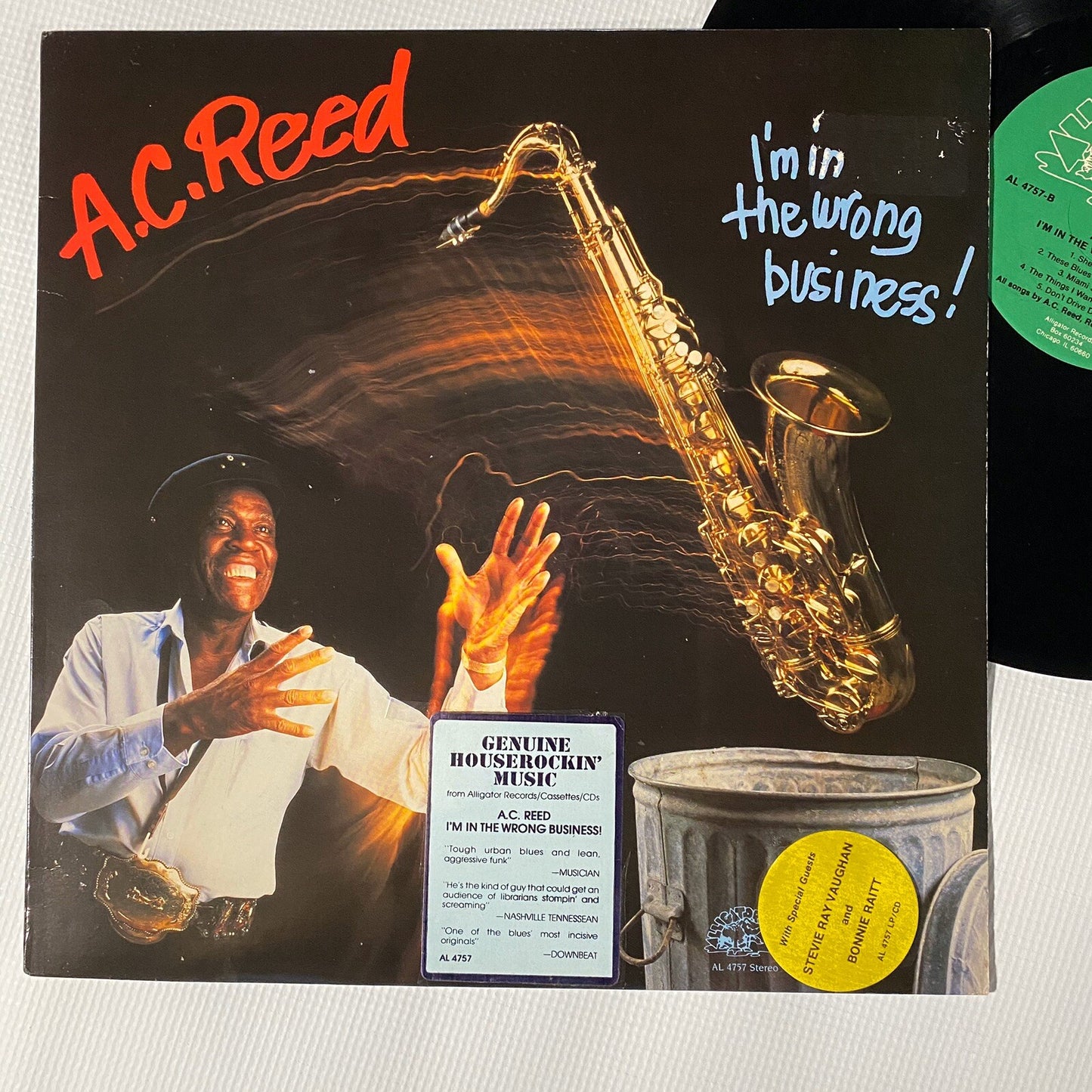 A.C. Reed I’M IN THE WRONG BUSINESS Vinyl LP Record VG+