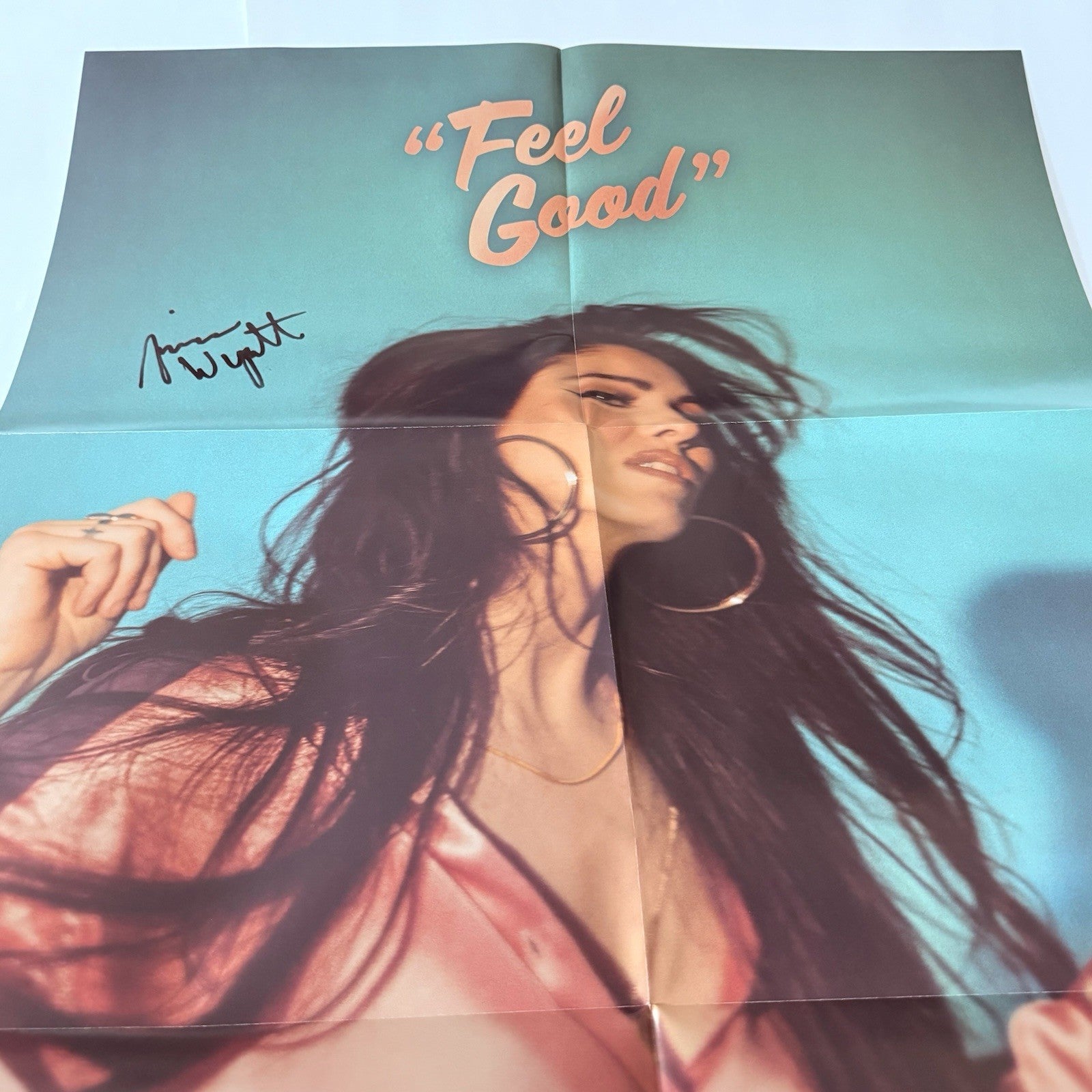 Jaime Wyatt FEEL GOOD Color Autographed Vinyl LP Record NEW + Huge Signed Poster
