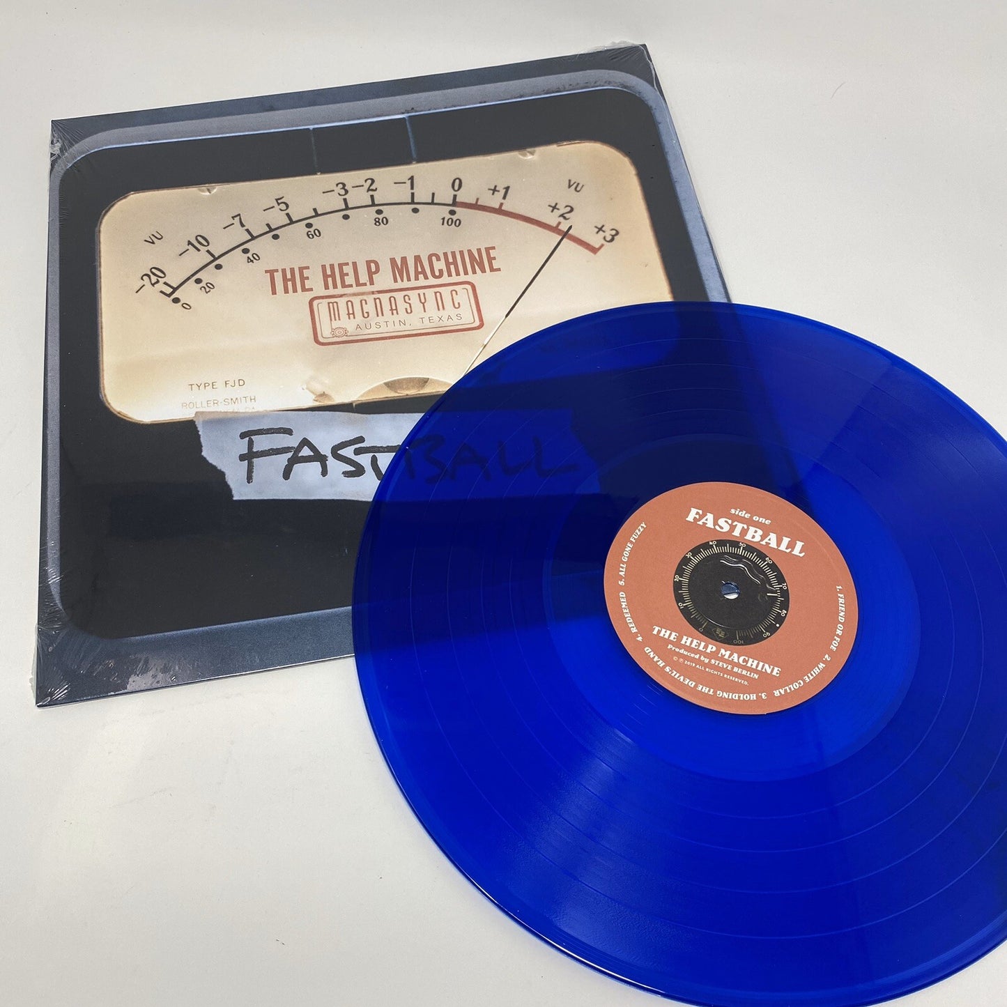 Fastball THE HELP MACHINE Color Vinyl LP Record NEW Sealed
