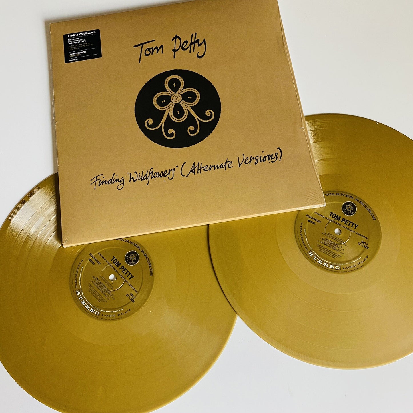 Tom Petty FINDING WILDFLOWERS ALT VERSIONS Color Vinyl 2xLP Record