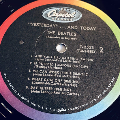 Beatles YESTERDAY AND TODAY Vinyl LP Record SCRANTON 1ST PRESSING Mono VG