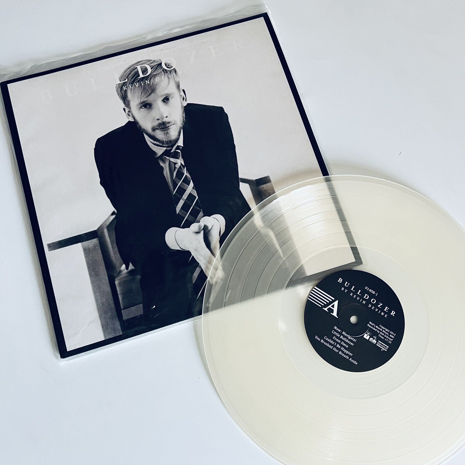 Kevin Devine & The Goddamn Band BULLDOZER Color Vinyl LP Record NM