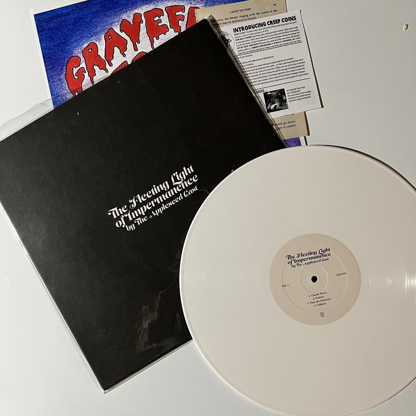 Appleseed Cast THE FLEETING LIGHT OF IMPERMANENCE Color Vinyl 180g LP Record M