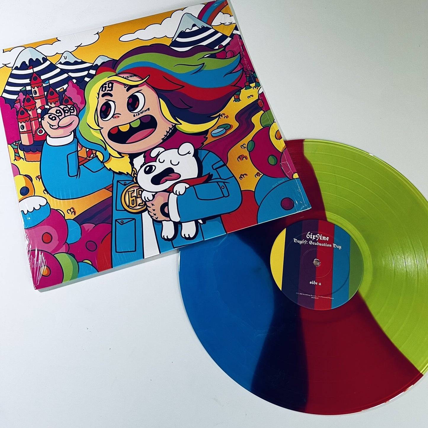 Six9ine DAY69: GRADUATION DAY Color Vinyl LP Record UNPLAYED NM