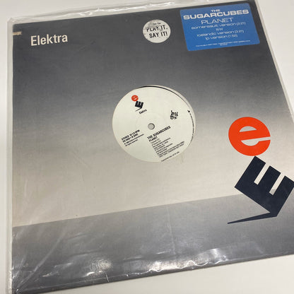The Sugarcubes PLANET 12” Vinyl Single Record VG+