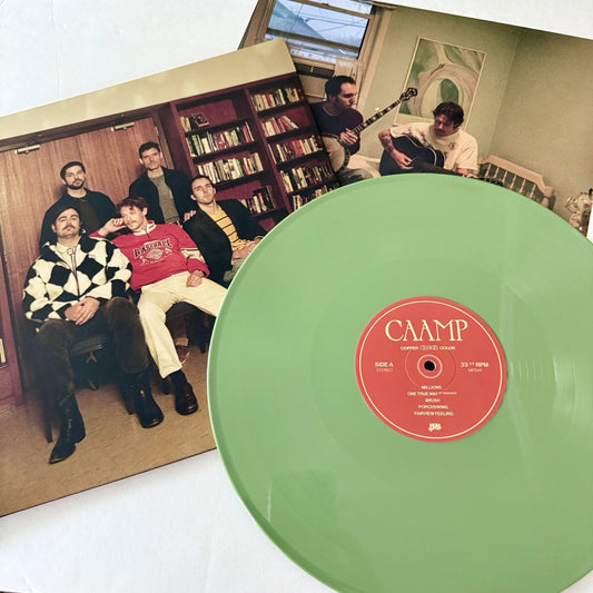 Caamp COPPER CHANGES COLOR Olive Vinyl LP Record NEW Sealed