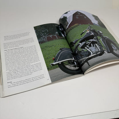 INDIAN MOTORCYCLES by J. Hatfield, H. Halberstadt  SIFT BOOK, Excenllent Cond.