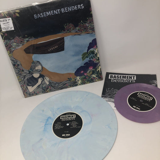 Basement Benders LILIAD Color Vinyl Record LP + color 7"—FIRST PRESS—VG+