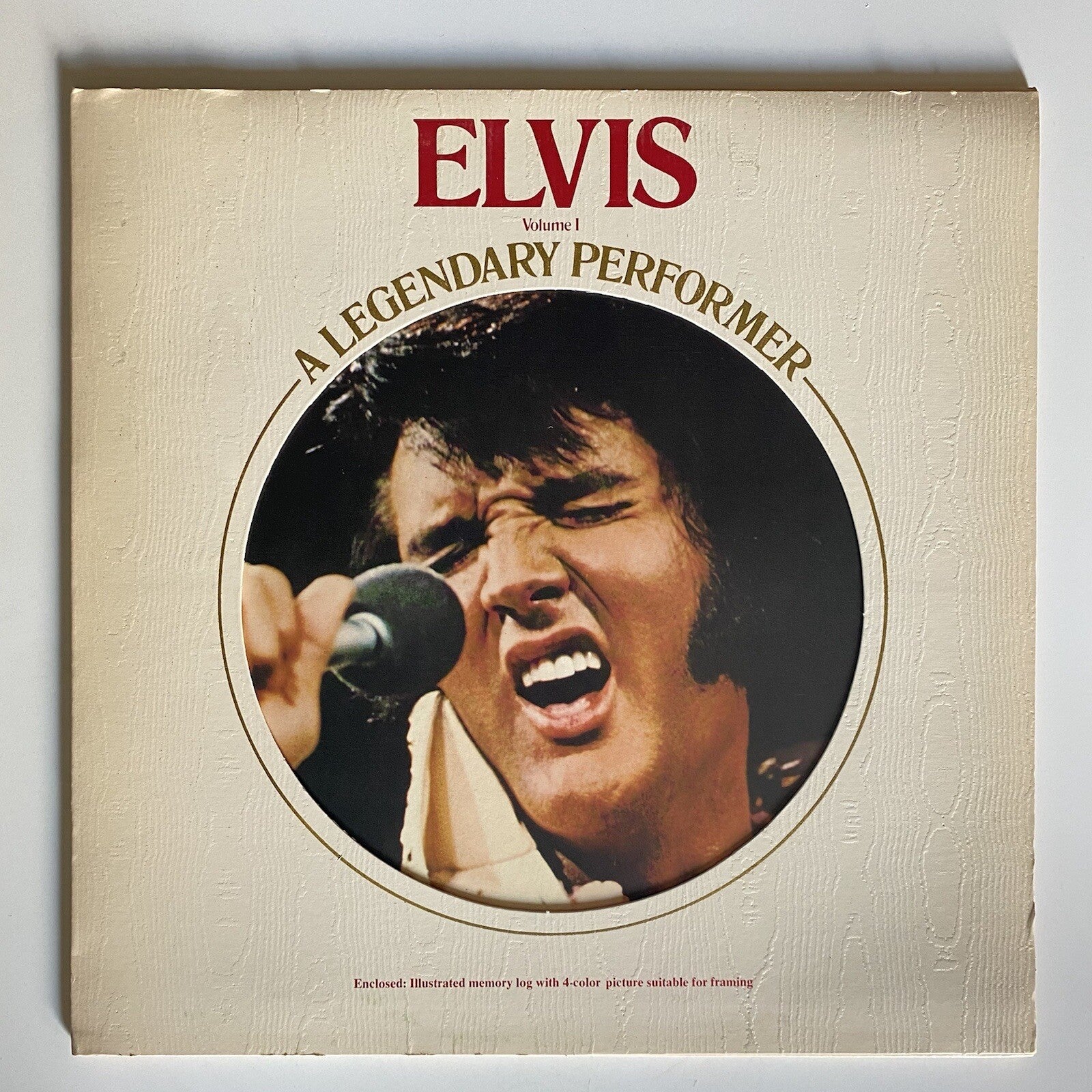 Elvis Presley LEGENDARY PERFORMER VOL 1 & 2 Vinyl LP Records VG+
