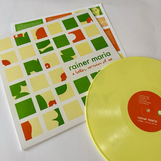 Rainer Maria A BETTER VERSION OF ME Color Vinyl LP Record NEW