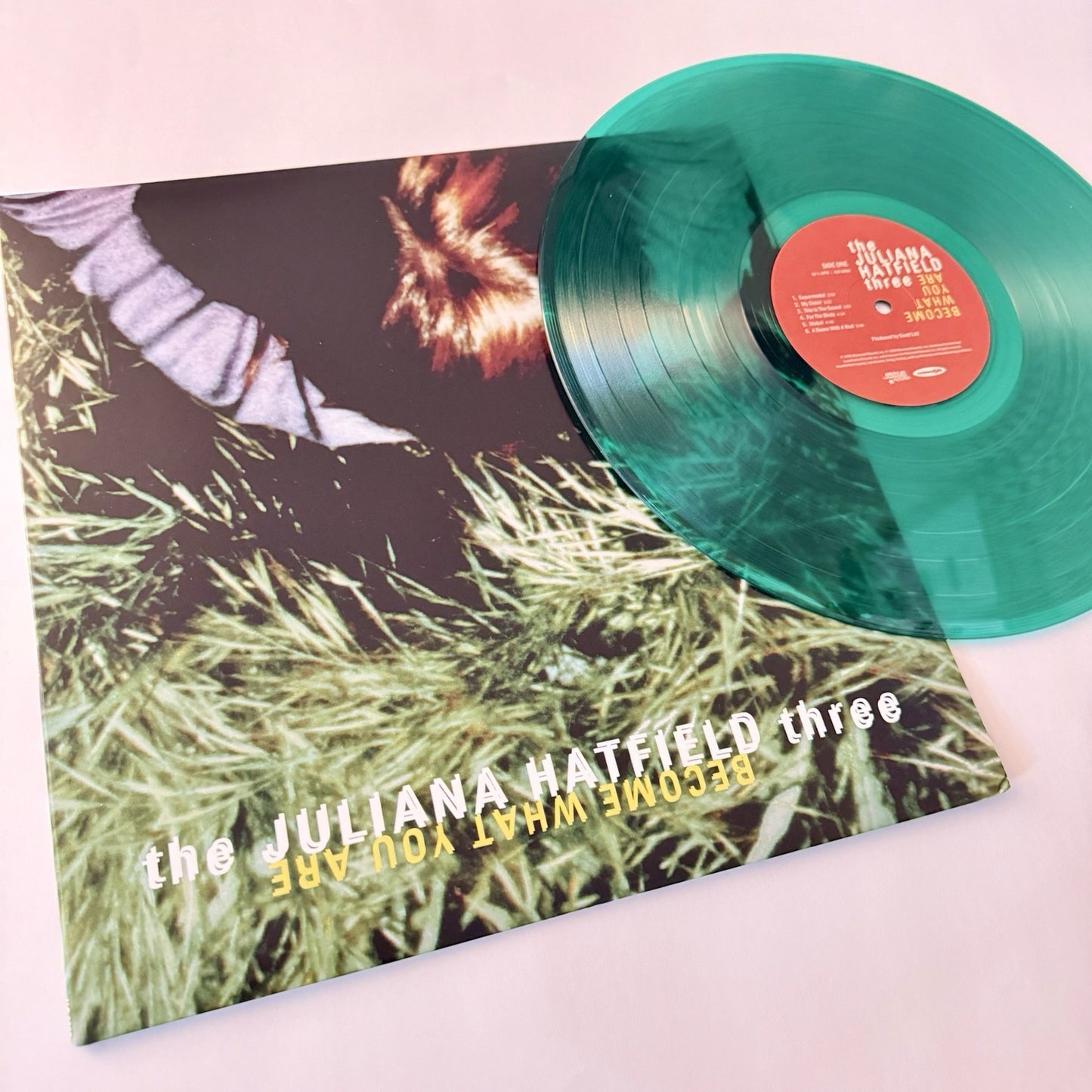 The Juliana Hatfield Three BECOME WHAT YOU ARE Color Vinyl LP Record NEW 250 Ltd