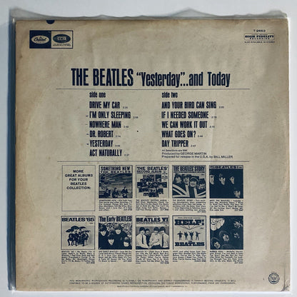 Beatles YESTERDAY AND TODAY Vinyl LP Record SCRANTON 1ST PRESSING Mono VG