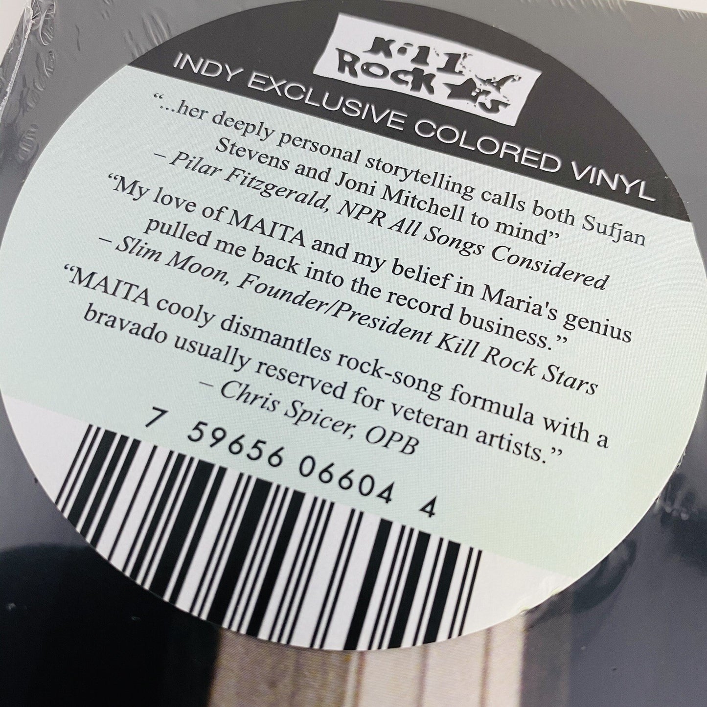 Maita BEST WISHES Color Vinyl LP Record NEW