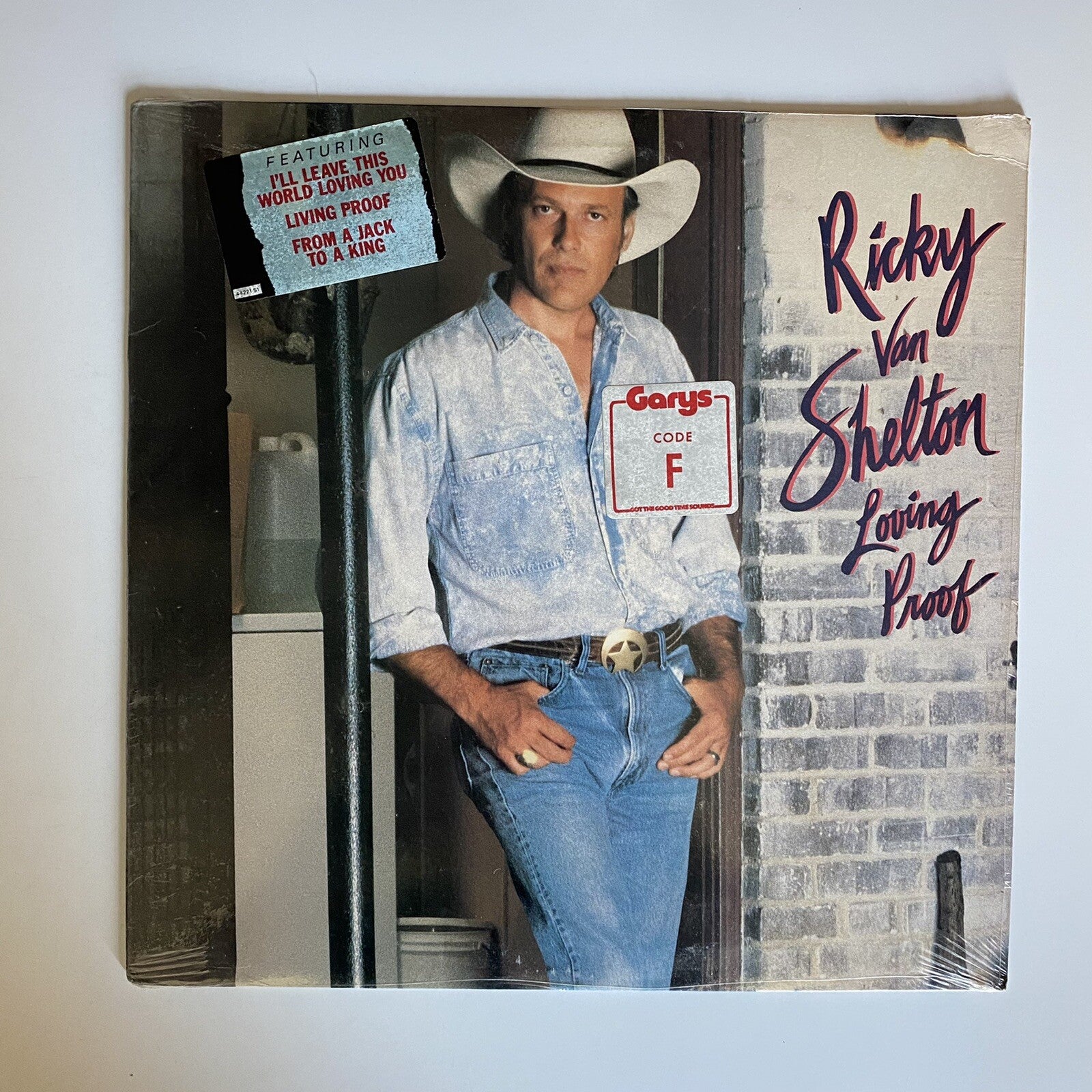 Ricky Van Shelton LOVING PROOF Vinyl LP Record M/NM Sealed!!