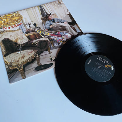 Tom T. Hall A SOLDIER OF FORTUNE M Vinyl LP Record 1980 VG+