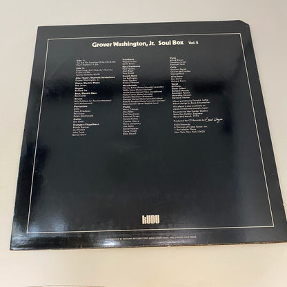 Grover Washington Jr SOUL BOX Vinyl LP Record VG+