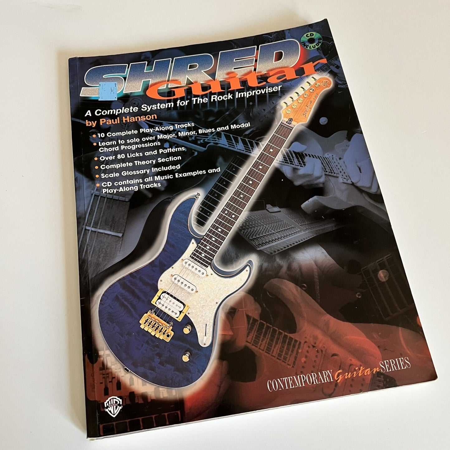 Shred Guitar: A Complete System for the Rock Improviser BY PAUL HANSON Book Only
