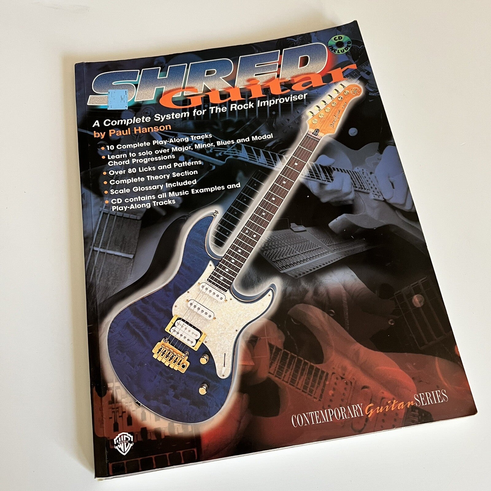 Shred Guitar: A Complete System for the Rock Improviser BY PAUL HANSON Book Only