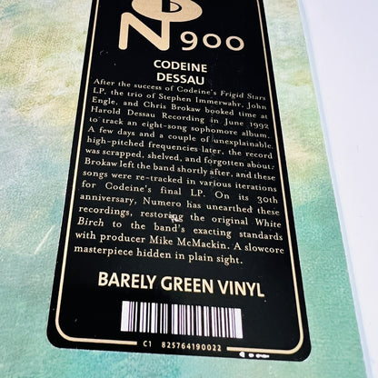 Codeine DESSAU Color Vinyl LP Record SEALED Mint