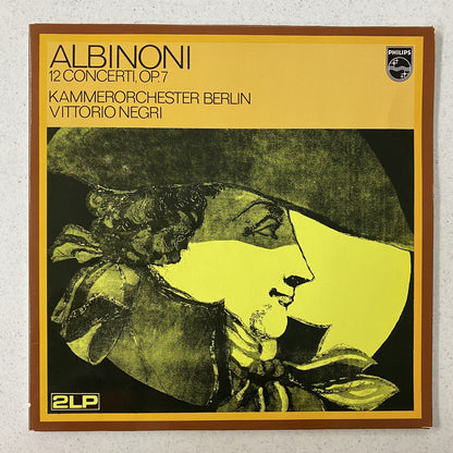 ALBINONI 12 CONCERTI OP.7 Vinyl 2xLP Records NETHERLANDS IMPORTVG++