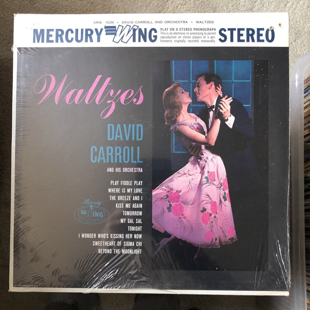 DAVID CARROLL Waltzes VINYL LP RECORD SRW 16256 Sealed