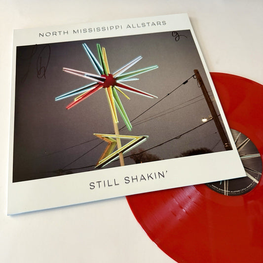 North Mississippi Allstars STILL SHAKIN’ Autographed Color Vinyl LP Record NEW